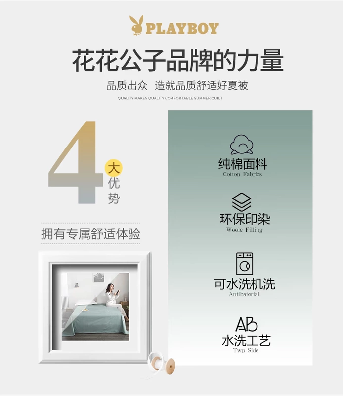 Giường Playboy một miếng bông gòn trải giường 1.2m1.5 nệm Simmons bảo vệ trải giường - Trang bị Covers
