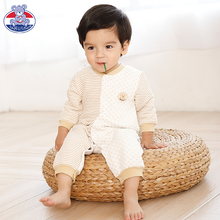 【名儿贝乐】婴儿保暖纯棉连体哈衣