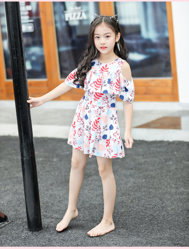 Đồ bơi cho bé gái Đồ bơi cho bé gái lớn Đồ bơi bé gái công chúa kiểu váy một mảnh dễ thương mới 2018 - Bộ đồ bơi của Kid quần bơi trẻ em nam