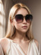 Sunglasses for Women, Summer Sun Protection, High-End Feel, 2025 New Model, Uv Protection, Trendy Badge Sunglasses for Men