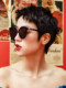 Micropa New Fashion Sunglasses Cat Eye Large Frame Sunglasses for Women Driving Anti-Uv Sunglasses for Men