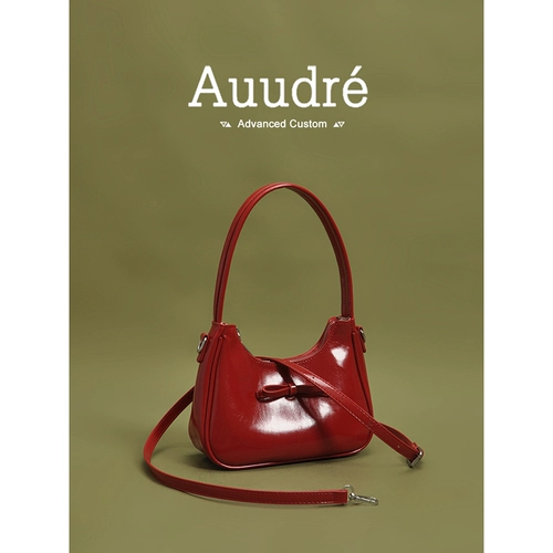 Красная портативная небольшая сумка, сумка через плечо, летняя сумка на одно плечо