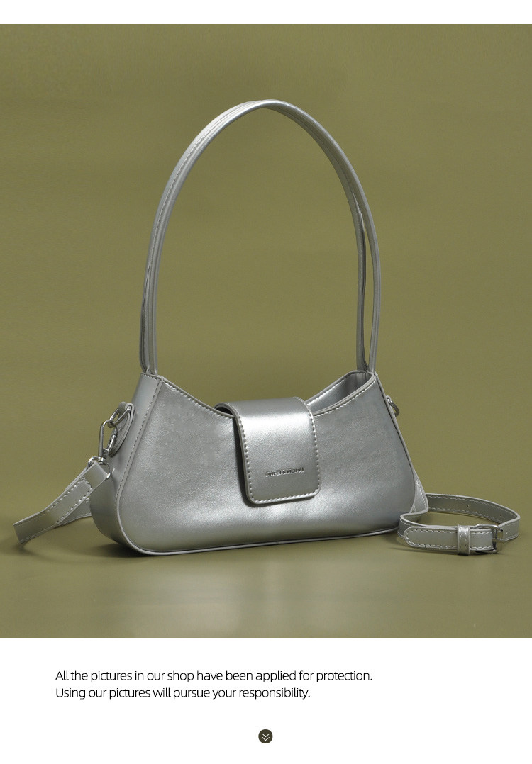 Elegant Leather Shoulder Bag For Women Versatile Crossbody Handbag_voghion.com