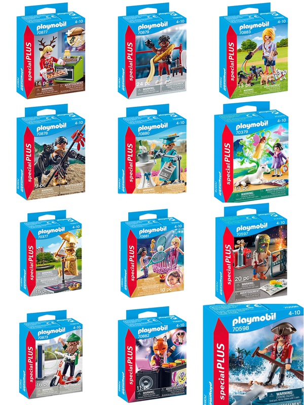 13 Playmobil Special Edition Boxed Figures 70877 70883 70379 70377