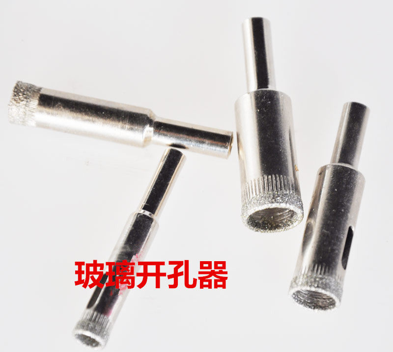 glass driller glass drill bit ceramic marble reaming drill bit 6mm-120mm glass reaming machine