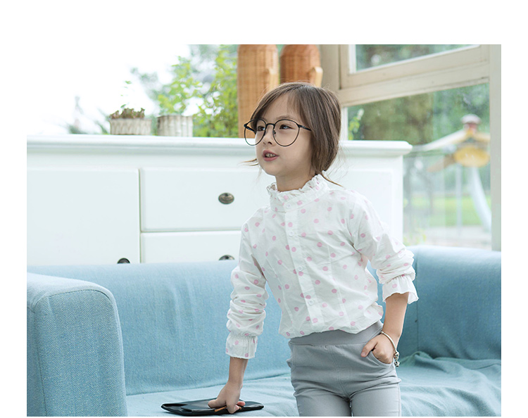 Chemise fille à manche longue - Ref 2084777 Image 17