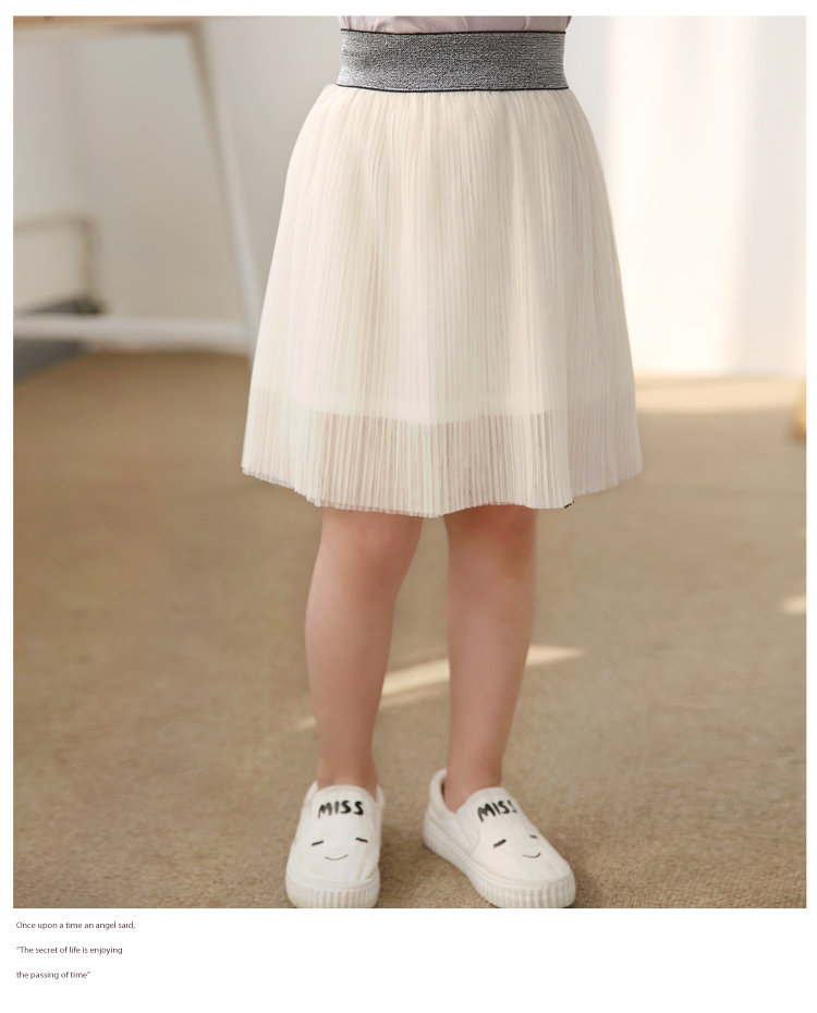 Jupe fillette en mousseline de soie - Ref 2053225 Image 11