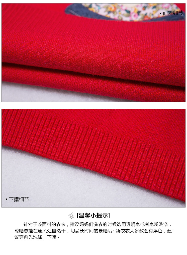 Pull fille à manche longue - Ref 2104199 Image 25