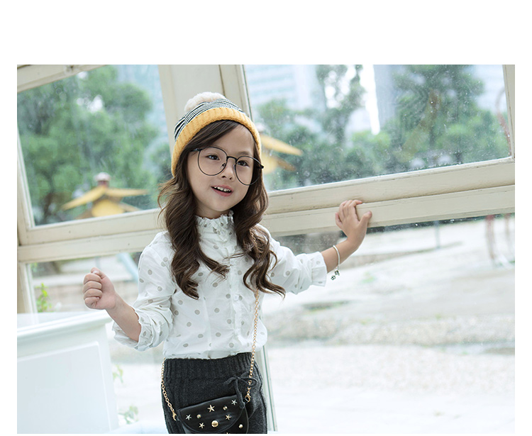 Chemise fille à manche longue - Ref 2084777 Image 13