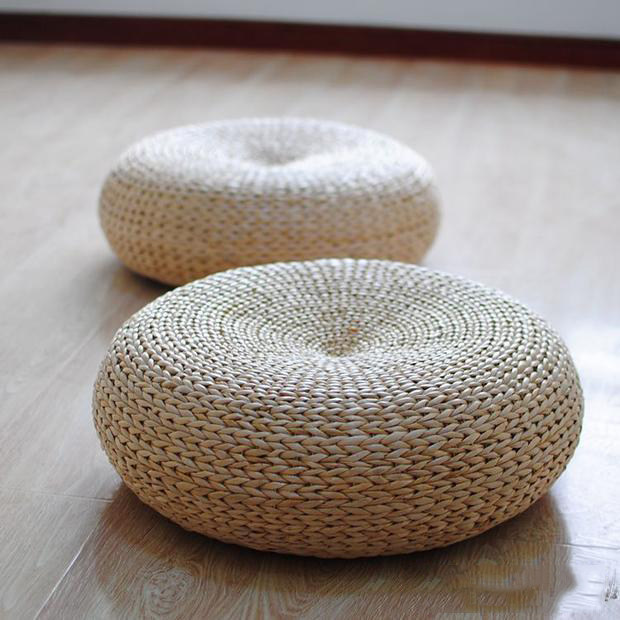 Pu - Z round thickened tatami mat floating window cushion group to sit on the mat cushion tea pad