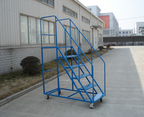 Customized mobile climbing ladder truck freight elevator warehouse warehouse warehouse supermarket workshop platform ladder