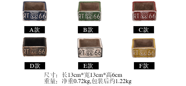 Mỹ retro văn phòng sáng tạo quán cà phê trang trí nội thất gạt tàn trang trí phòng khách đồ nội thất phòng khách nhà cấp 4