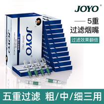 Joyo SlanderEr Mouthpiece Filter Three With Five Heavy Disposable Smoking Cigarette Thin Special Filter Mens Smoking Fixture