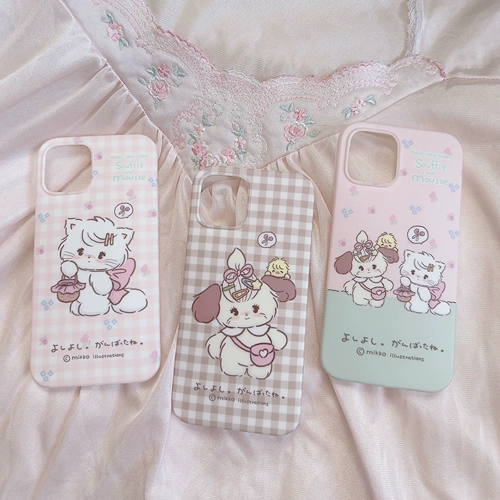 Оригинальный чехол для телефона, милый матовый защитный чехол, iphone