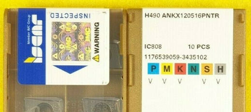 Numerical control blade ANKX 120516PNTRIC808 for the front of the line of quotations