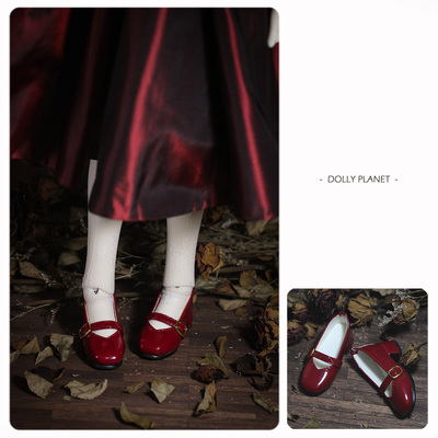 taobao agent [Dolly Planet] BJD/SD 1/3 patent leather patent leather/bright leather lady/ols in women's shoes