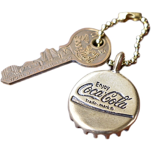 Латунное ожерелье, брелок, подвеска для влюбленных, сувенир, кола, подарок на день рождения