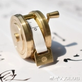 Ynr Pure Copper Exquisite Roller Mini Mini Mini Mini Mini Minaual Scroll Retro Медный маховик маховик Маленький ролик Измерение швейного инструмента Бесплатная доставка