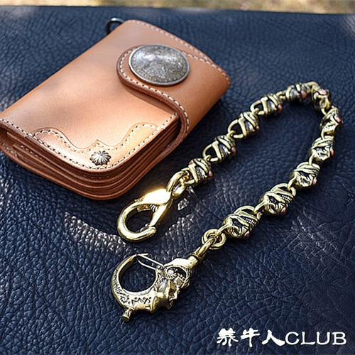 YNR производит чистые медные альпийские скелетные брюки цепь японская толстая локомотив мужские брюки цепь богатство ткани Бесплатная доставка