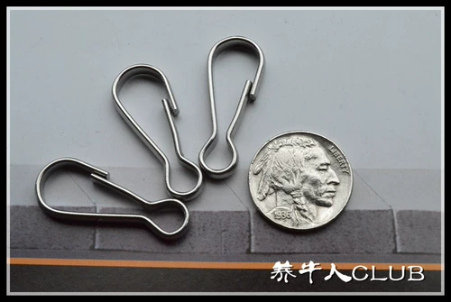 Поднятые люди изготовлены на 304 из нержавеющей стали чистой медной жемчужной жемчужной пряжкой карманы из пряжки свиньи и желчные шарики и толстые модели