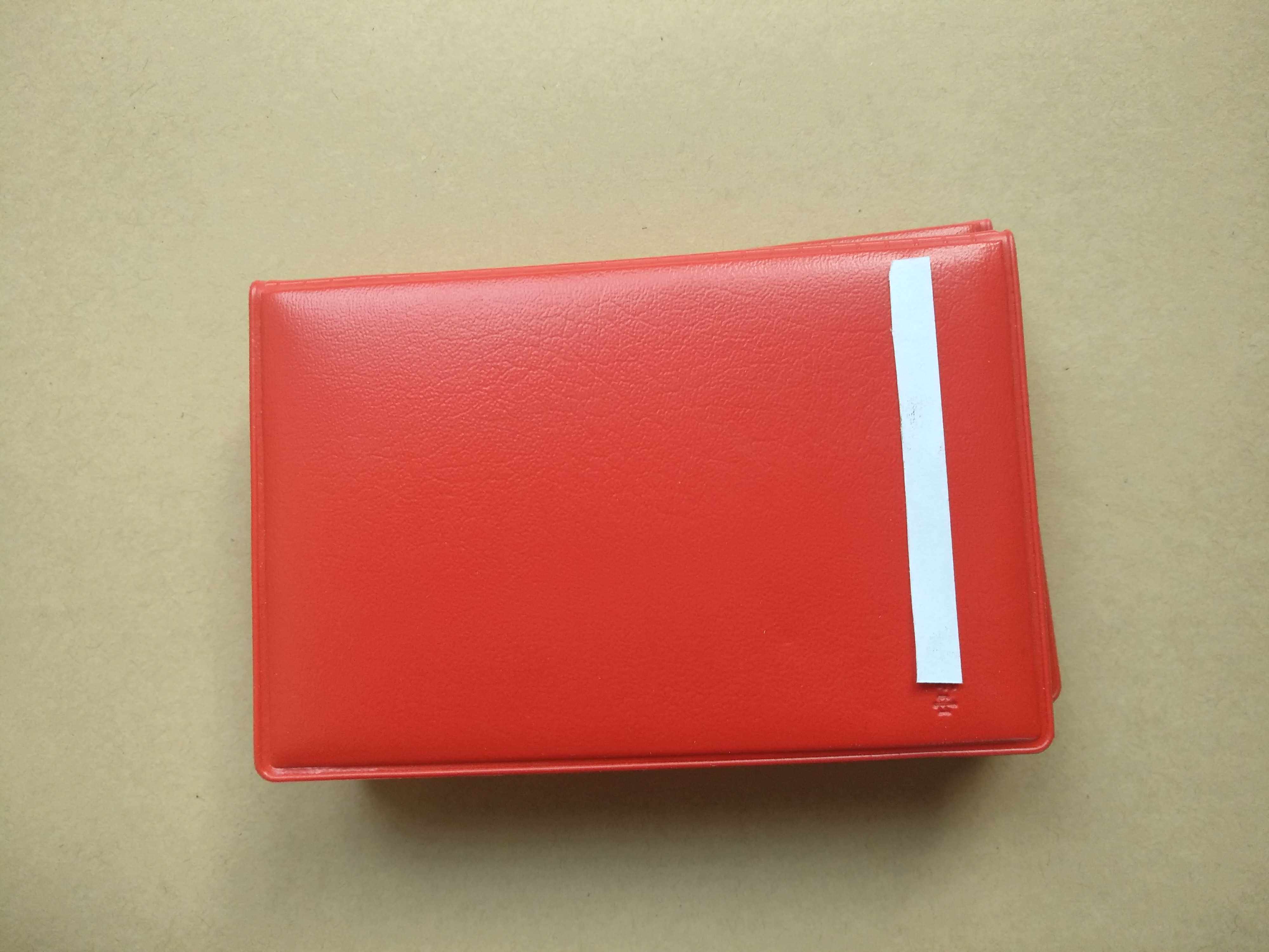 2018 new motor vehicle driver's license red leather motor vehicle driver's license cover