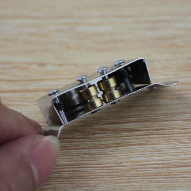 Stainless steel touch beading cabinet lock buckle cabinet door card-type touch bead thickened touch beads Real spring cabinet touch