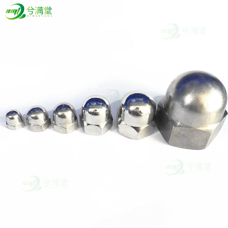 201 304 Stainless steel cover nut Stainless steel cover nut Decorative nut Cover nut m3m4m5m6m8m