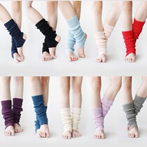 Fanghua same dance leg socks female adult ballet modern yoga foot knitting wool warm practice socks