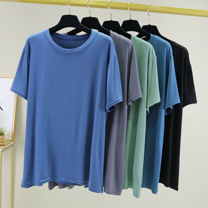 Modern dance training clothes top men's modal loose large size slim T-shirt running sports fitness training clothes