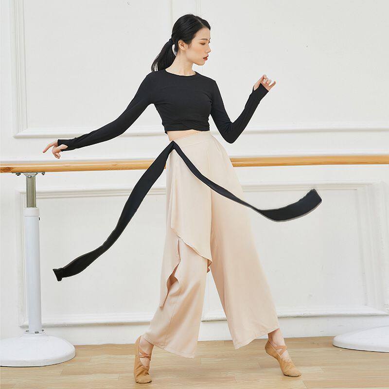 Chinese Dance Practice Pants Loose Modern Dance Broadlegged Pants Teachers Serve Stage Performance Out Of Jazz Street Dance Costumes