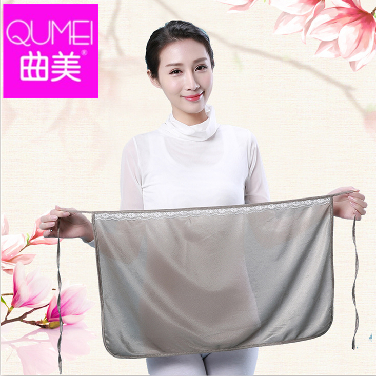 Pregnant women in radiation - resistant clothes in pregnancy apron during pregnancy wearing invisible isolated clothes in autumn and winter