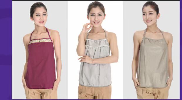 Phụ nữ mang thai quần áo chống bức xạ Mang thai chống bức xạ Dịch vụ bức xạ máy tính mùa thu và mùa đông đích thực 100% bốn mùa có thể được mặc áo chống bức xạ nano