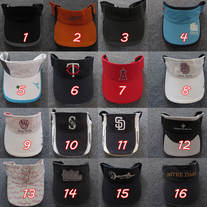 Foreign trade hat women's sunhat sunscreen empty top hat tennis baseball duck tongue hat male fishing outing sports sunscreen hat