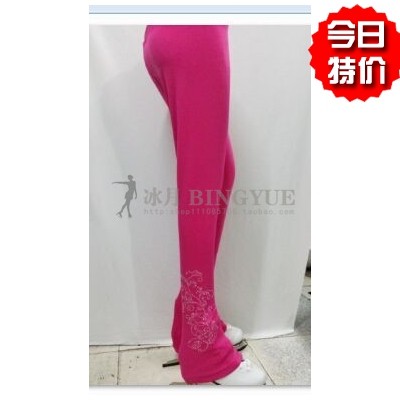 Ice Moon Customized Figure Skating Training Show for Children's Adult Girl Show Dress Training Pants