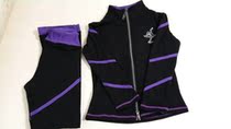 Ice Moon Figure skating suit children skating pants sportswear pants hot diamond top breathable children adult training suit