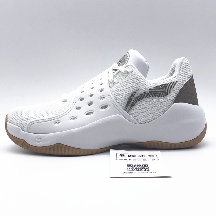 Giày bóng rổ Li Ning 2018 mùa hè giày nam mới Li Ning âm thanh tốc độ 6 thấp để giúp chống sốc giày bóng rổ ABAN053 giày bóng rổ Jordan