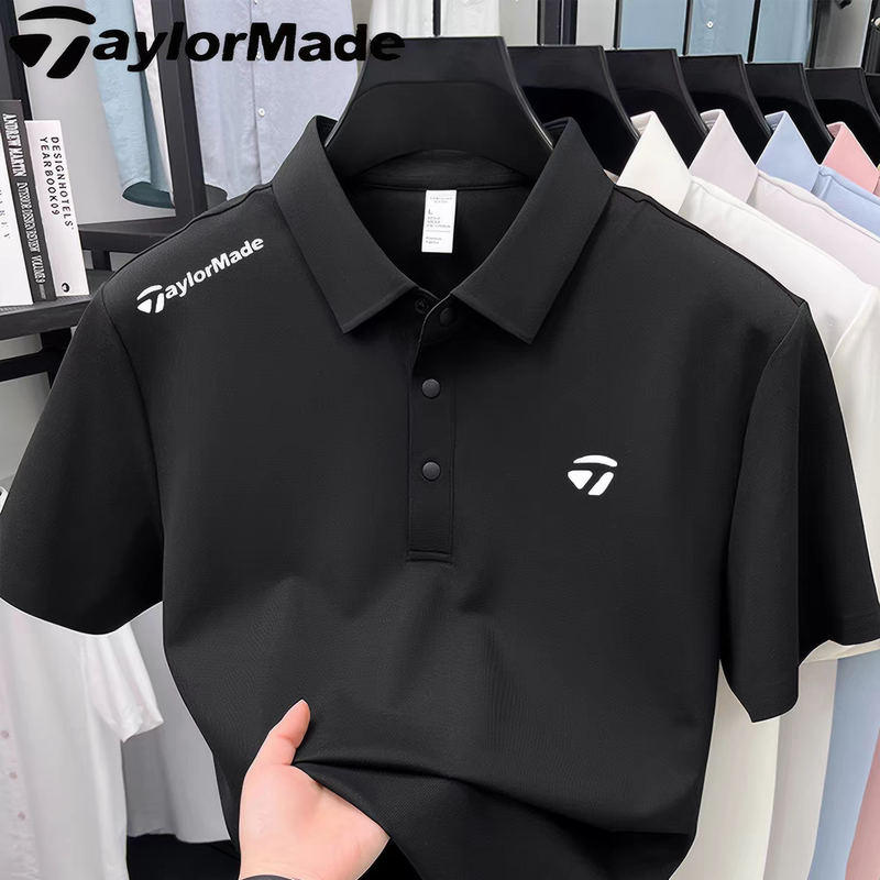 Taylormade Taylor Mei Golf Apparel Men's Short Sleeve Men's Polo Shirt Sports Quick-Drying T-Shirt Summer