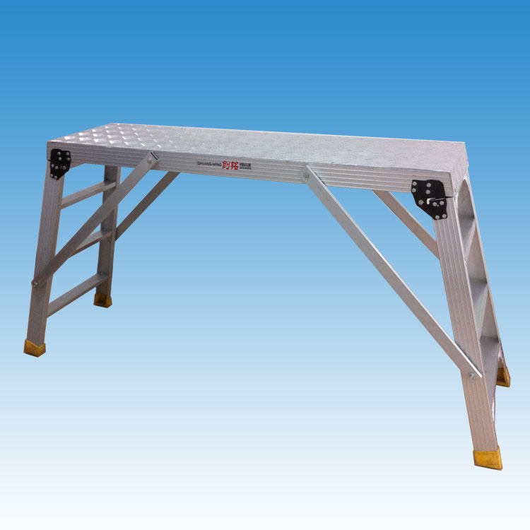 Aluminum alloy car wash platform thickened and lengthened aluminum ladder engineering ladder