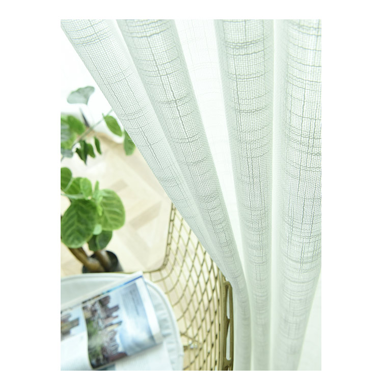 Gió Bắc dày màn cửa màn hình ánh sáng trong suốt lưới rèm tùy chỉnh đơn giản phòng khách phòng ngủ bay phân vùng cửa sổ bóng râm - Phụ kiện rèm cửa thanh treo rèm cửa chính