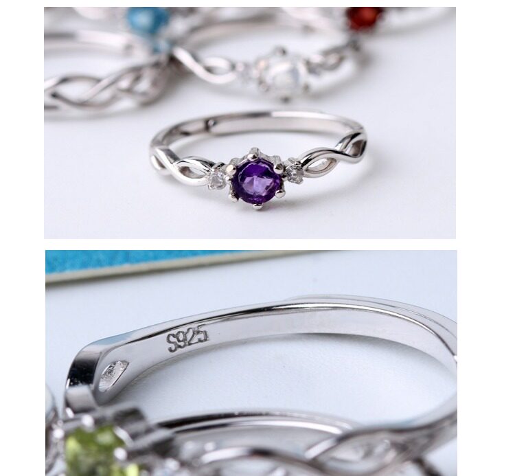 Bague Femme OTHER   en Cristal naturel pierre semi-precieuse - Ref 3088065 Image 14