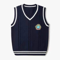 Kindergarten garden suit England College wind sleeve pupil uniform childrens school uniform knitted sweater sweater sweater autumn