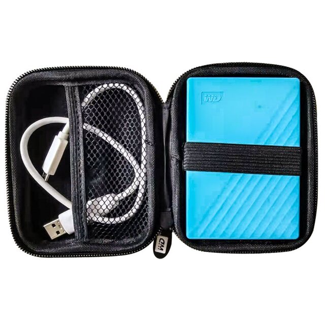 Suitable for Wd Western Digital Portable Hard Drive Storage Box New Element 1T2T 4T5T Mobile Hard Drive Hard Shell Case
