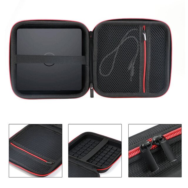 Universal External Optical Drive Storage Bag, Laptop Dvd Burner Protective Bag, Mobile Optical Drive Bag, Hard Shell Shockproof Bag