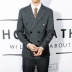 Bộ đồ vest nam mùa thu và mùa đông phiên bản Hàn Quốc của bộ đồ retro Slim Anh hai mảnh dành cho doanh nhân