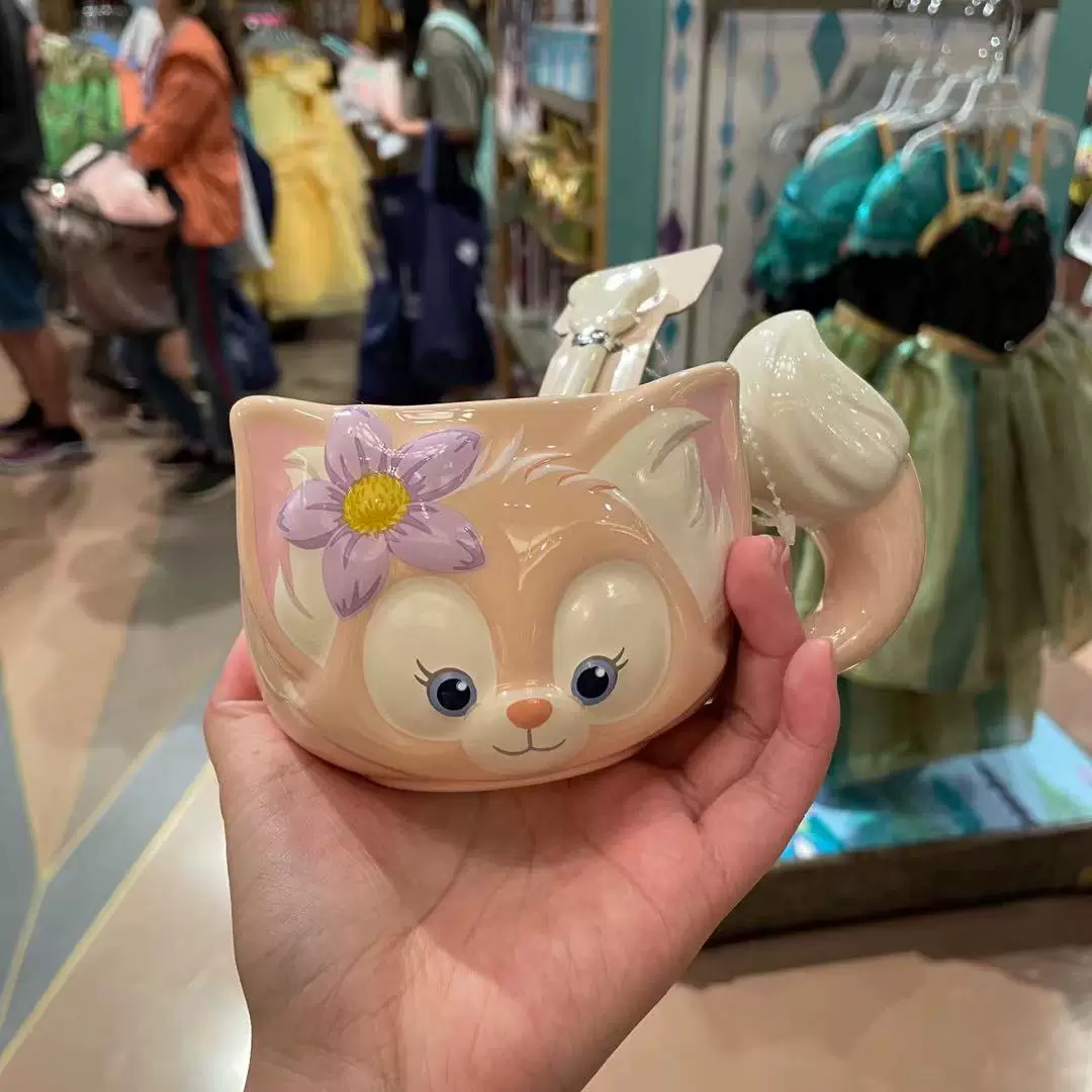 Покупка в Shanghai Disneyland кружка Duffy звезда Lu Belle керамическая чашка чашка для питья Lina Belle