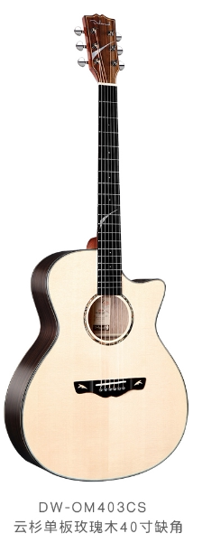 dadarwood Dadavo 41 inch veneer ballad DW-OM403CS spruce acoustic guitar face single electric box guitar