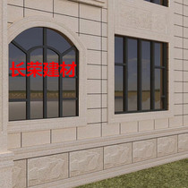 150x600 curved window cover line exterior wall window bag frame window arc degree window wire tile wireless mosaic brick