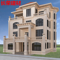 European style Roman column tiles exterior wall tiles imitation marble tiles infinite mosaic tiles triangle tiles gate pillars tiles