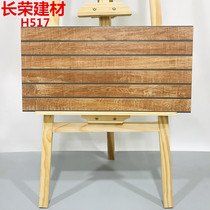 300x600 American antique brick imitation wood grain exterior wall brick balcony brick outdoor non-slip courtyard villa rural floor tiles