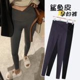 Осенние тонкие леггинсы для беременных, акула, эластичные штаны, осенняя пуля